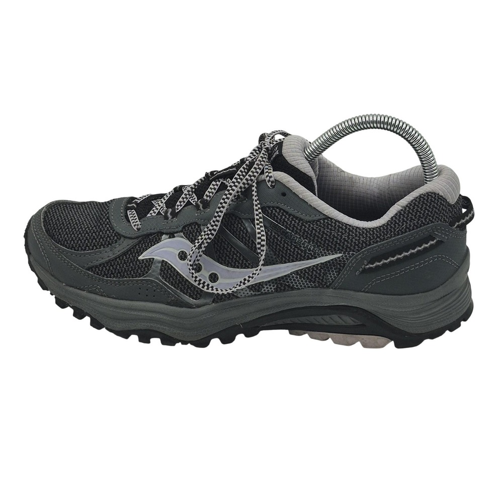 Saucony Shoes Womens Size 9.5 Gray Trail Running Athletic Sneakers S15435-4